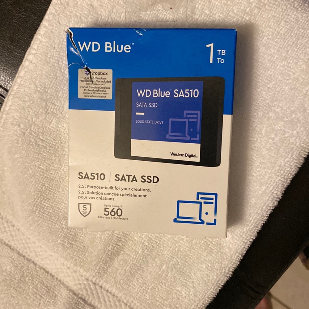WD BLUE 1 tb internal hardware